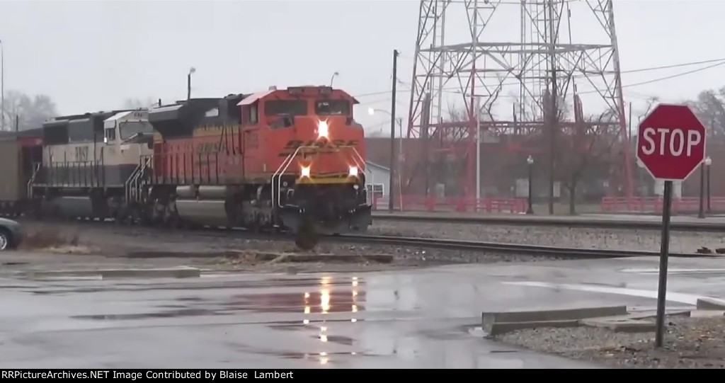 BNSF coal train